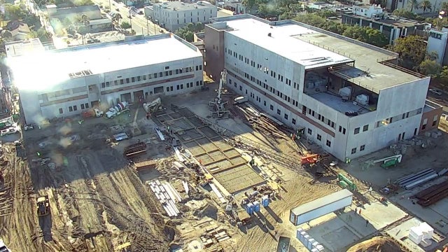 Workers scramble as crane topples at SPPD construction site