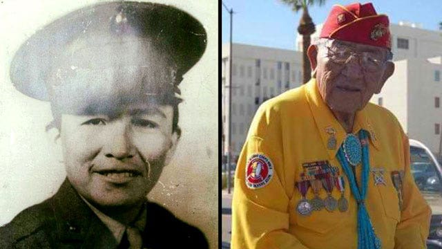 Navajo Code Talker, Sergeant Major Dan Akee, dies