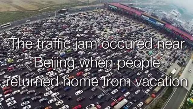 VIDEO: China Wins The Battle Of The Worst Traffic Ever
