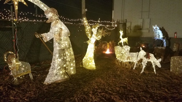 The pink Trap house is back, with a holiday twist