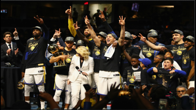 Golden State Warriors beat Cleveland Cavaliers 108-85 in Game 4 for third NBA title in four years