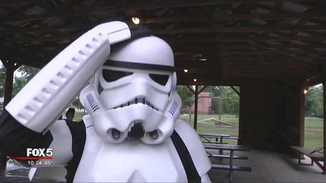 Man dressed as Stormtrooper arrested