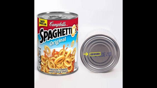 Recall: SpaghettiOs Original