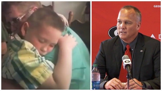 WATCH: Young Fan Reacts to Mark Richt's Departure