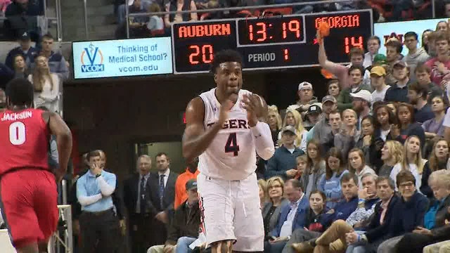 No. 11 Auburn with 93-78 win over Georgia