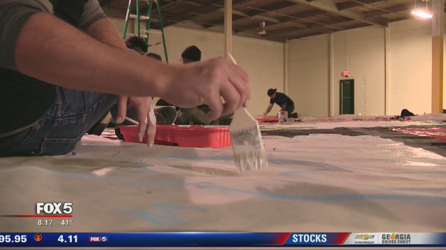 Atlanta United supporters try and top terrific tifo