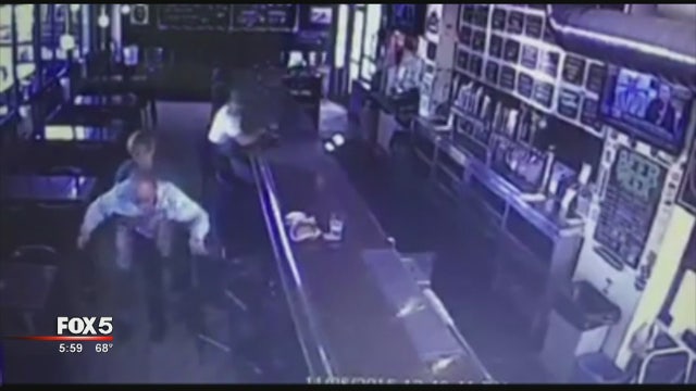 VIDEO: Bartender Saves Man's Life