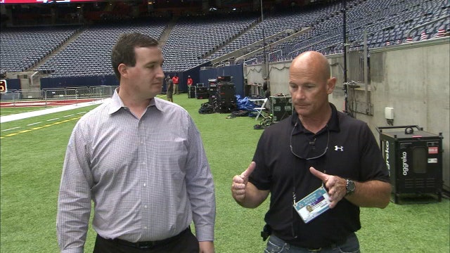 Braves field director caring for Super Bowl fields