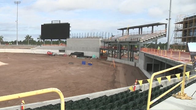 Sneak peek of Atlanta Braves' new spring training facility