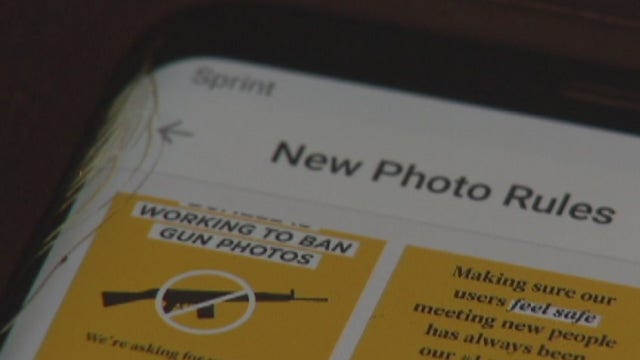 Bumble removing users' gun photos