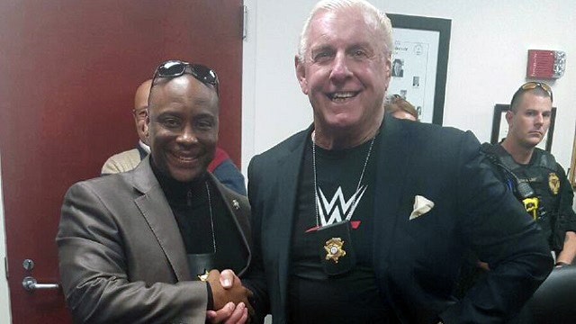 Tweet: Ric Flair sworn in as Clayton County deputy