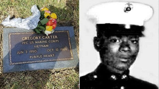 Marine killed in Vietnam whose grave was unmarked for 50 years is memorialized