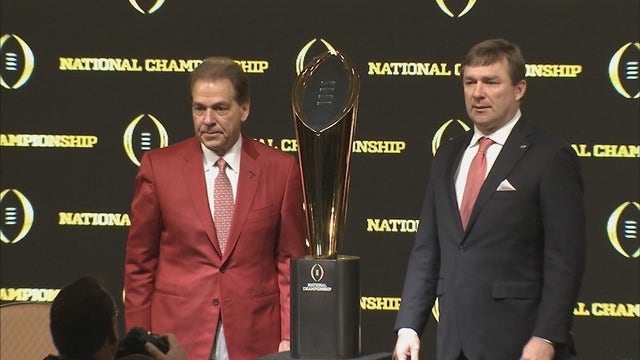 Alabama vs. Georgia in all-SEC CFP championship game