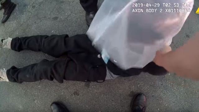 California police defend using spit mask on 12-year-old boy