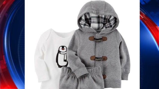 Carter's baby penguin outfit recalled for choking hazard