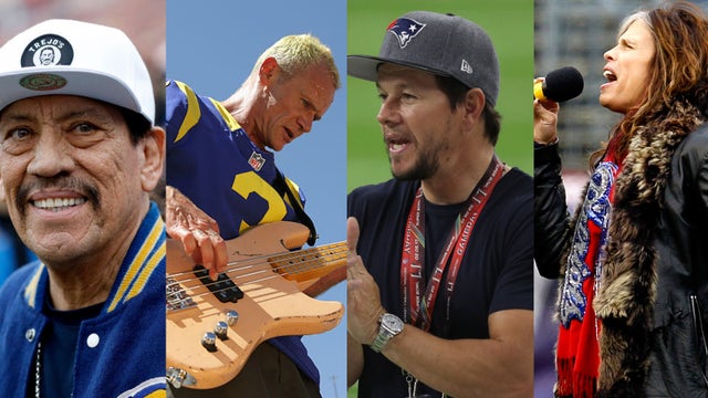 Super Bowl 53: Most passionate celebrity fans of Los Angeles Rams and New England Patriots