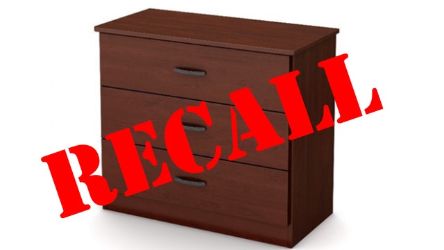RECALL: Death of toddler prompts recall of over 316K chests of drawers