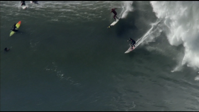 Massive waves, but no Mavericks contest due to Super Bowl