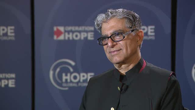 Wellness guru Deepak Chopra talks managing, reducing stress