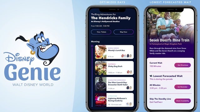 'Disney Genie' app announced, provides park guests with custom itineraries