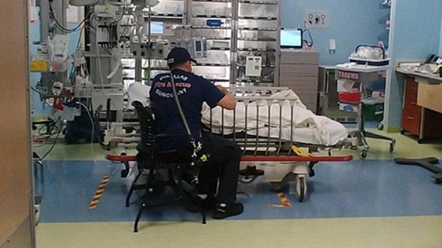 Paramedics turn into heroes after little girl's near-drowning