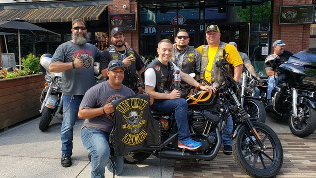 Rock stars and athletes join forces for weekend ride