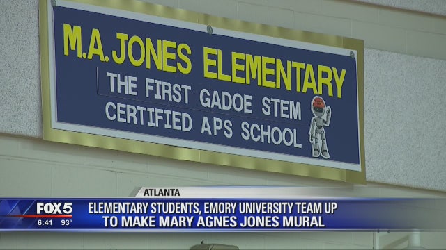 Atlanta school unveils new mural honoring namesake