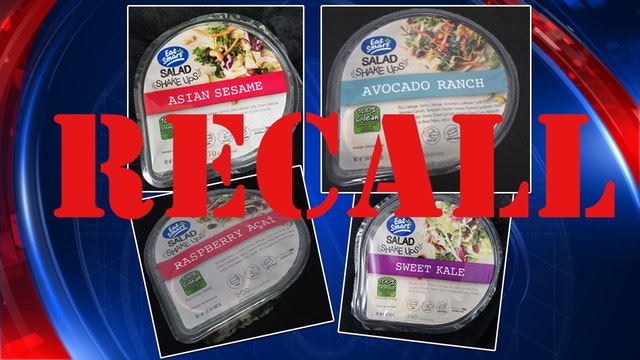 Recall issued for pre-packaged salads