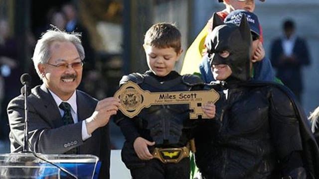 'Batkid' turns 10! The California boy is cancer free