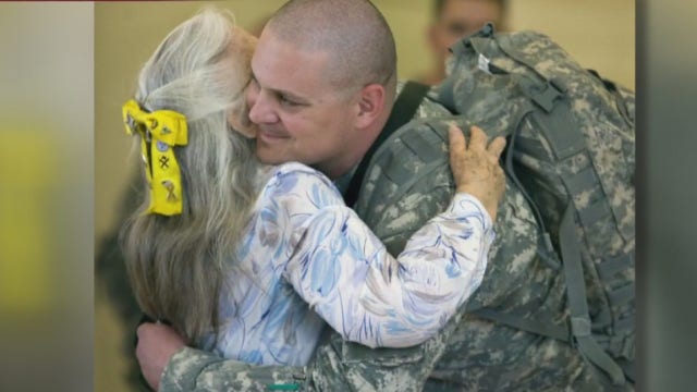 Fort Hood "Hug Lady" honored with plaque at Gray Airfield