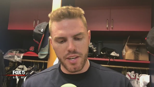 Braves Freddie Freeman has a good Spring Training day