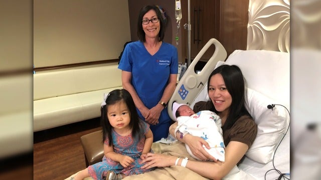 North Texas mom gives birth on Friday the 13th two years apart