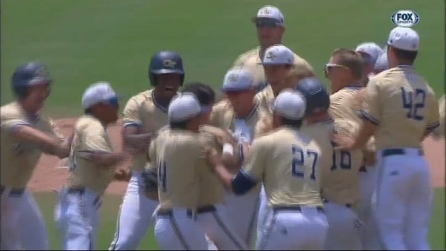 English double puts Tech into ACC baseball semifinals