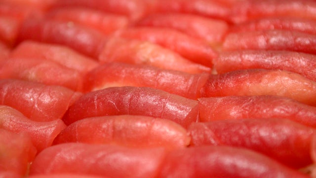 The wild-caught fish you're eating could have worms in it