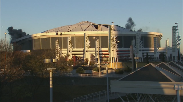Second implosion for Georgia Dome announced