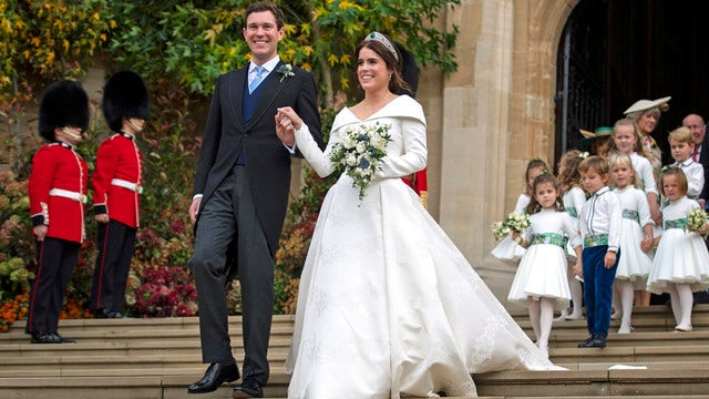Princess Eugenie weds her beau at Windsor Castle