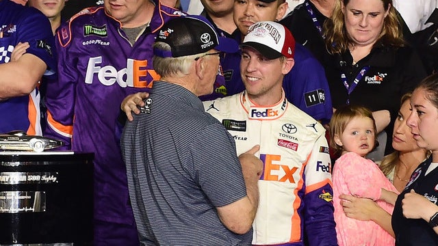 Joe Gibbs dedicates Daytona 500 victory to late son