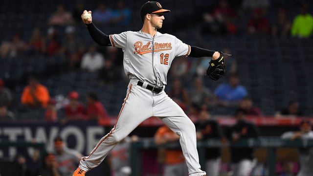 Villar homers in 16th, OF saves Orioles' 10-8 win over Halos