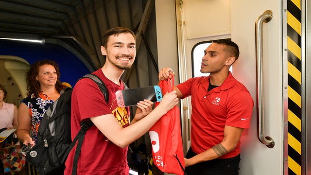 Passengers on Southwest flight surprised with free Nintendo Switch