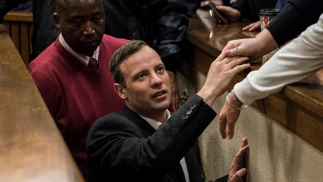Oscar Pistorius' sentence increased to 13 years, 5 months