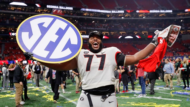 Patriots select Georgia OL Wynn, RB Michel in 1st round