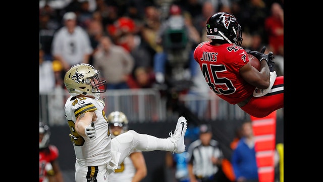 Falcons' Deion Jones saves his best for the Saints