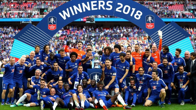 Hazard wins FA Cup for Chelsea with victory over Manchester United