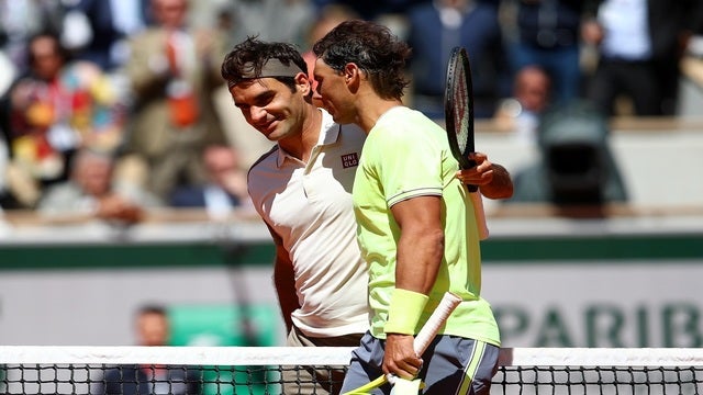 Nadal tops Federer in 3 sets to reach 12th French Open final
