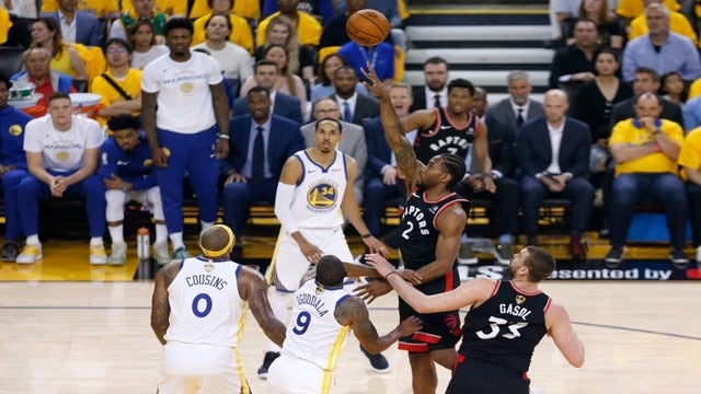 Raptors hit big shots, beat Warriors for 2-1 NBA Finals lead