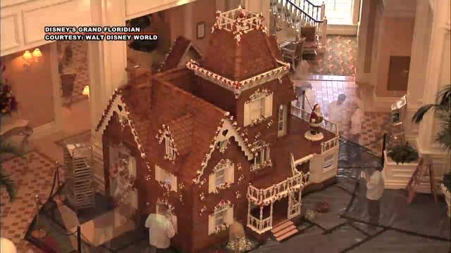 Life-size gingerbread at Disney resort looks good enough to eat