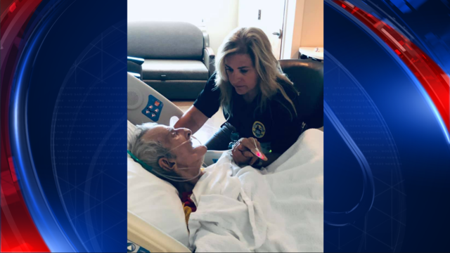 Gwinnett County police officer says goodbye to homeless man she befriended