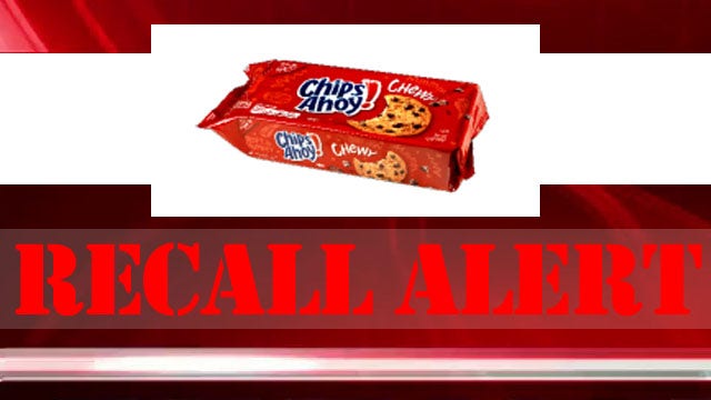 Voluntary recall of some Chewy Chips Ahoy cookies