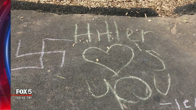 Anti-Semitic graffiti found on school playground