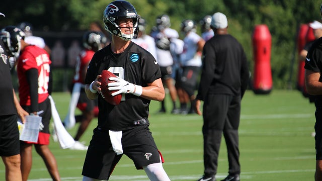 Falcons open camp with questions about hiring of Durkin